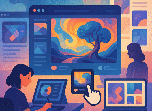 How Online Platforms Are Shaping Art in 2025