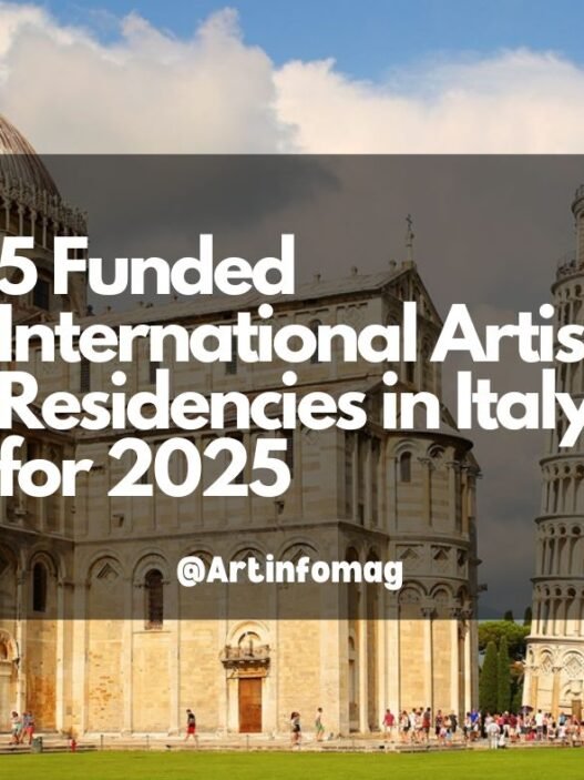 5 Funded International Artist Residencies in Italy for 2025