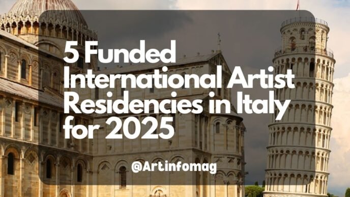 5 Funded International Artist Residencies in Italy for 2025