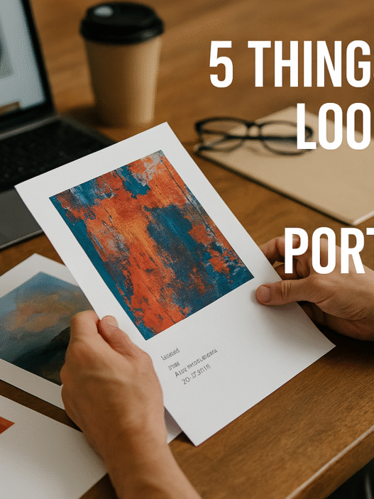 5 Things Jurors Look For in Artist Portfolios