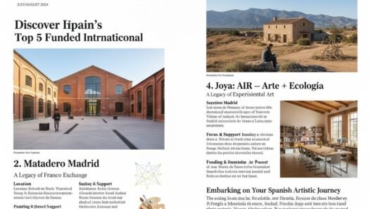 Top 5 funded International Art Residencies in Spain 2025