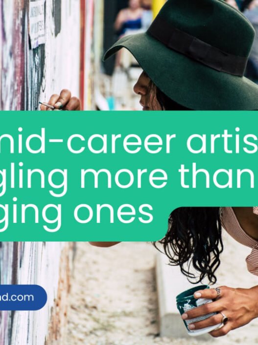 Why mid-career artists are struggling more than emerging ones