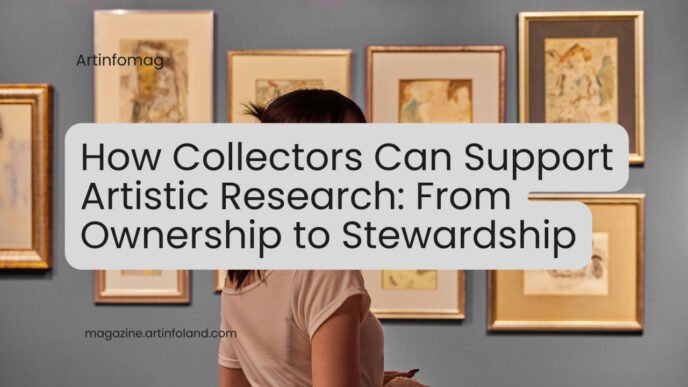 How Collectors Can Support Artistic Research From Ownership to Stewardship