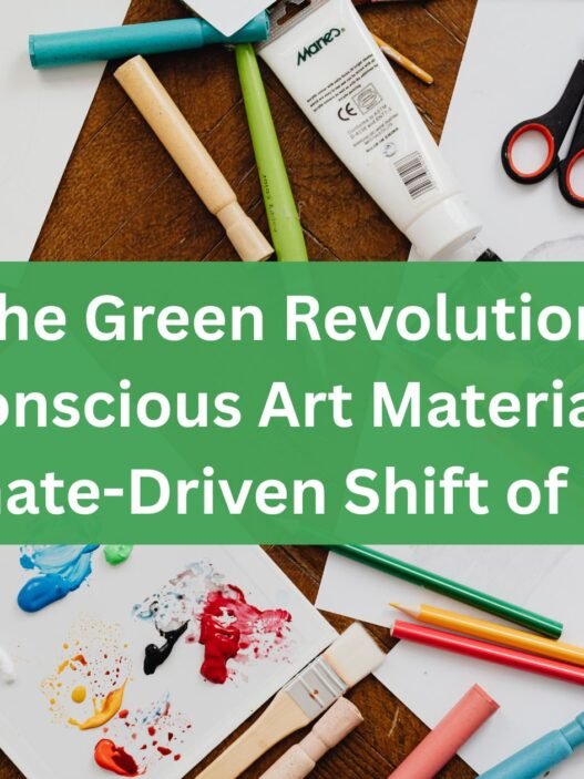 The Green Revolution 10 Eco-Conscious Art Materials and the Climate-Driven Shift of 2026