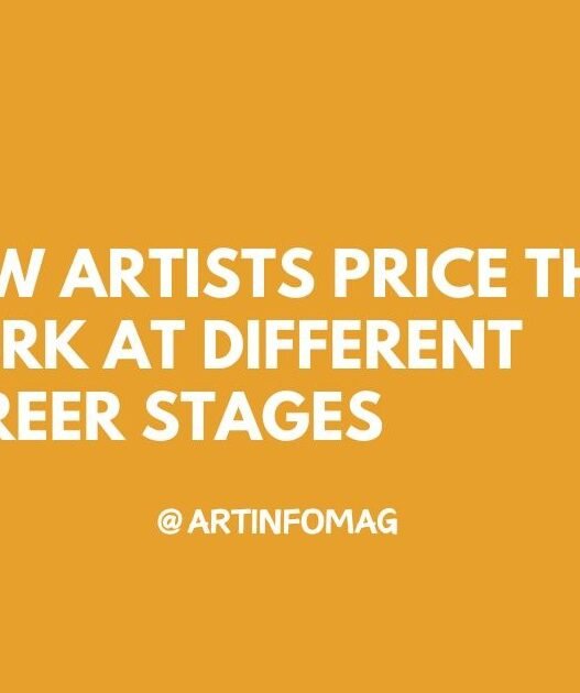 How Artists Price Their Work at Different Career Stages