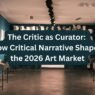The Critic as Curator How Critical Narrative Shapes the 2026 Art Market