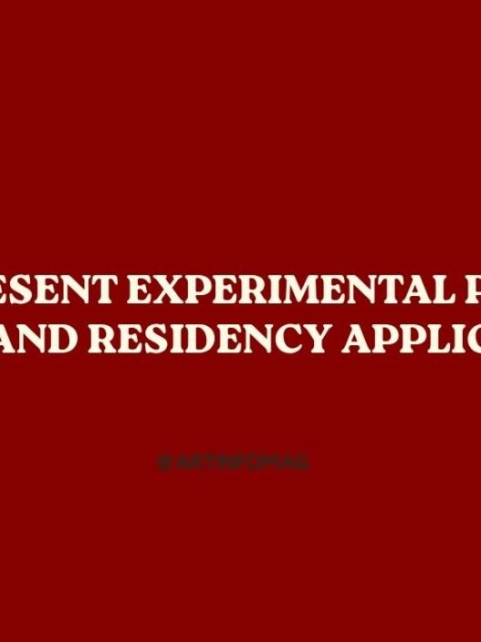 How to Present Experimental Projects in Grant and Residency Applications