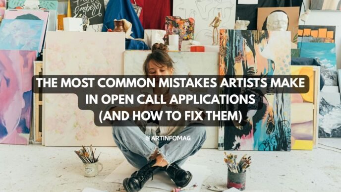 The Most Common Mistakes Artists Make in Open Call Applications (And How to Fix Them)