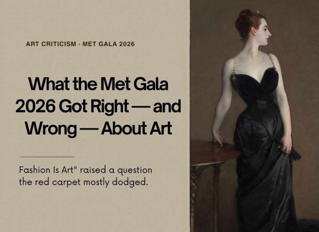 What the Met Gala 2026 Got Right and Wrong About Art