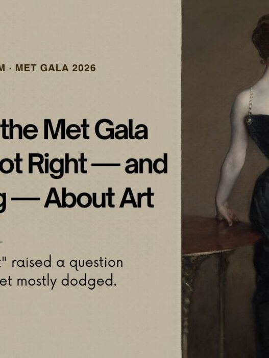 What the Met Gala 2026 Got Right and Wrong About Art