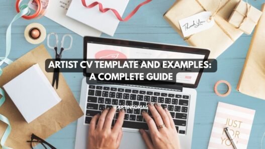 Artist CV Template and Examples A Complete Guide