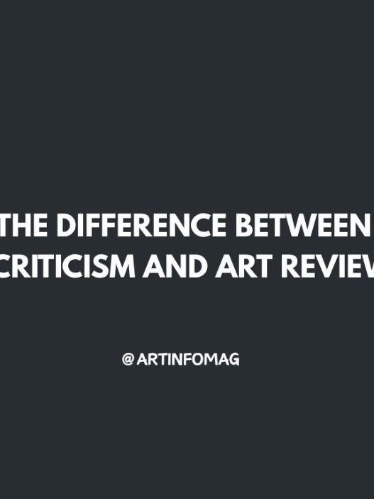 The Difference Between Art Criticism and Art Reviewing